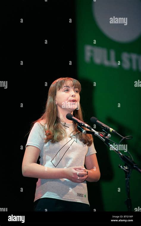 YOUNG CHARLOTTE CHURCH SINGING AT THE LAUNCH OF A NEW NSPCC CHARITY FUNDRAISER, LONDON Stock ...