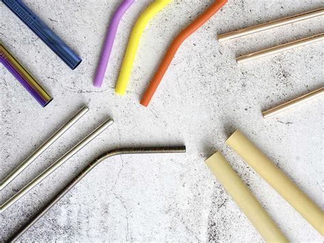 Common Types of Reusable Drinking Straws — The Ecoporium