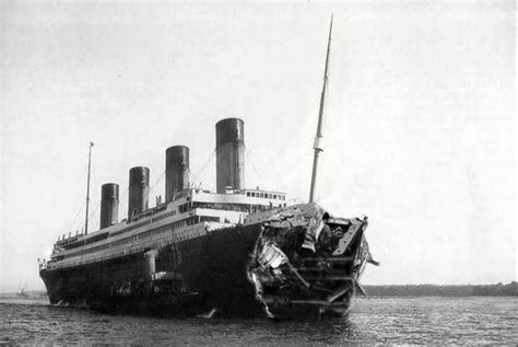 Titanic hypothetical. What the titanic may have looked like if it hit ...