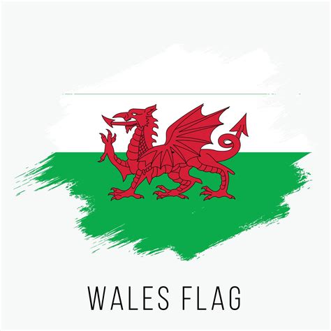 Grunge Wales Vector Flag 23118822 Vector Art at Vecteezy