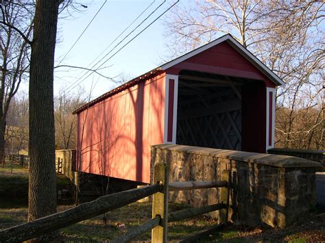 ASHLAND Bridge in Delaware Covered Bridges, Delaware, Tree Trunk, The Past, Plants, Covered ...