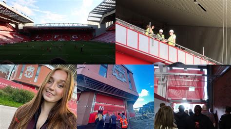 FIRST LOOK INSIDE THE NEW ANFIELD ROAD STAND EXPANSION! - YouTube