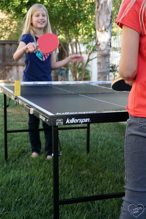 Killerspin Mini ping pong table · The Typical Mom