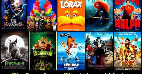 The Hollywood Persona.: The Best Animated Movies of 2012