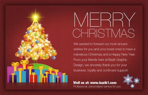 Christmas Greetings from Employee | Merry christmas card greetings ...