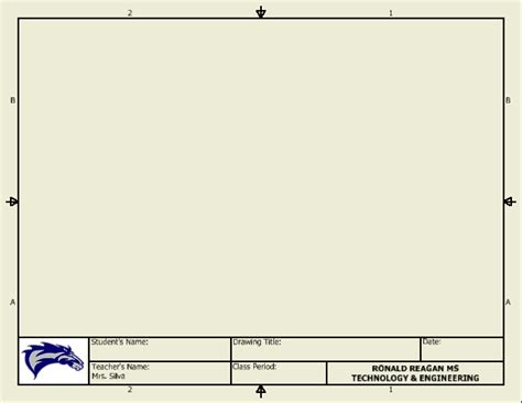 Mechanical Drawing - RONALD REAGAN MS TECHNOLOGY & ENGINEERING EDUCATION