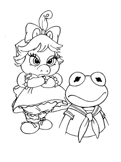 Muppet Babies coloring pages