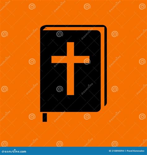 Holly Bible Icon stock vector. Illustration of jesus - 210890094