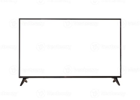 White screen LED TV television isolated on white background 12202712 Stock Photo at Vecteezy