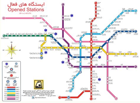 Tehran Metro – Metro maps + Lines, Routes, Schedules