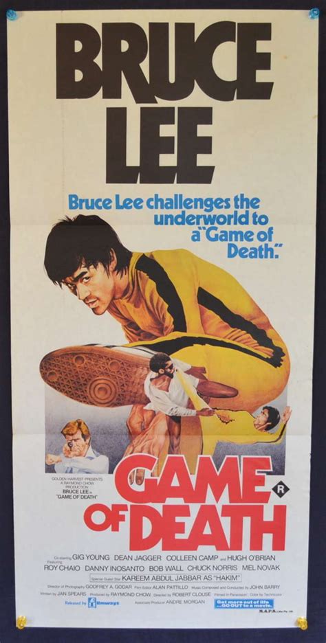 All About Movies - Game Of Death Movie Poster Original Daybill 1981 ...