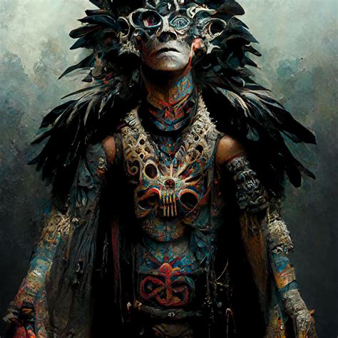 Aztec priest by ArtisanApe on DeviantArt