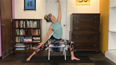 10-Minute Chair Yoga Flow With Lorraine Ladish - Fitness - Top Videos ...