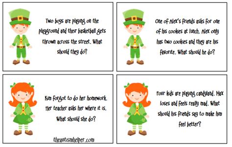 Free Problem Solving Game {Logical Leprechauns} - The Autism Helper