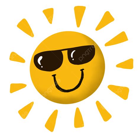 Sun Wearing Sunglasses Clipart Transparent PNG Hd, Sun Smile Wearing Sunglasses, Sun, Smile ...