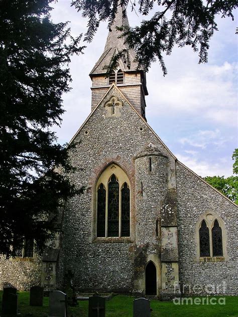 St. Peter And Holy Cross Church, Wherwell, UK Photograph by Lesley ...