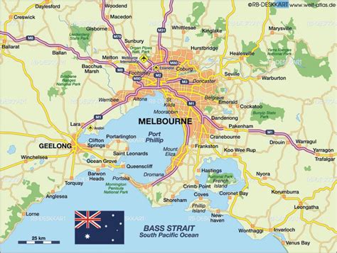 Map of Melbourne airport: airport terminals and airport gates of Melbourne