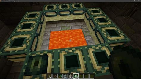 How to activate the end portal in Minecraft