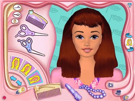 Barbie Magic Hair Styler Screenshots for Windows - MobyGames