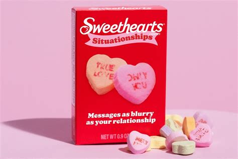 Sweethearts includes 'situationships' in iconic candy hearts - Upworthy