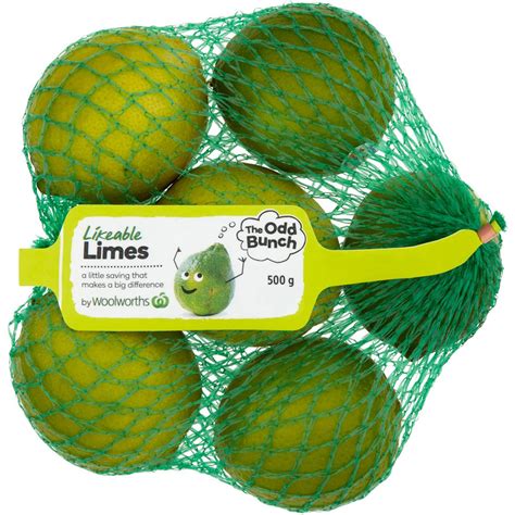 The Odd Bunch Lime Prepacked 500g | Woolworths