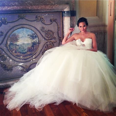 Chrissy Teigen's Wedding Dress Is Fit For A Princess | HuffPost