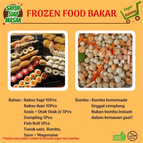 nama makanan frozen food - Theresa Oliver