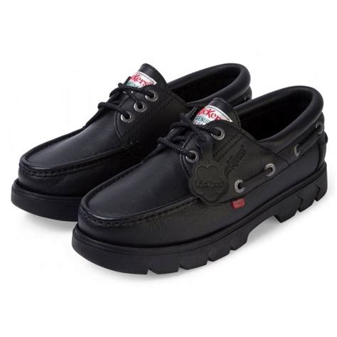 Kickers Kickers Mens Black Lennon Boat Shoe (N37) 1-15580 All Sizes - Kickers from Pure Brands UK UK