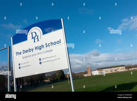 Derby High School in Bury, Lancashire Stock Photo - Alamy