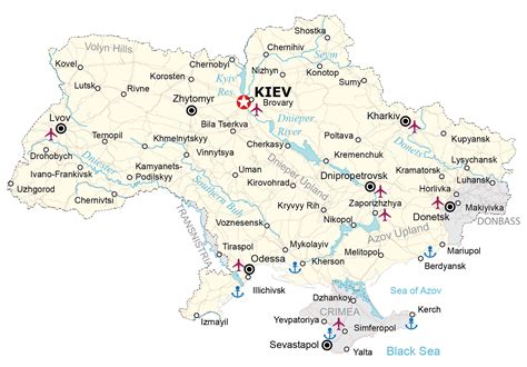 Map Of Ukraine And Cities - Get Latest Map Update