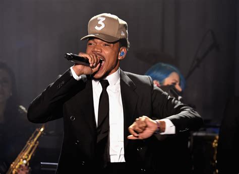 Why Does Chance the Rapper Wear a "3" Hat? | POPSUGAR Celebrity