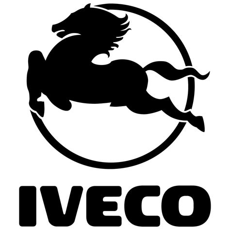 Iveco Logo Black and White (1) – Brands Logos