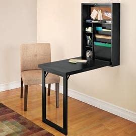 Fold-Out Convertible Desk, Wall Mounted Folding Desk modern desks do with ironing board ...