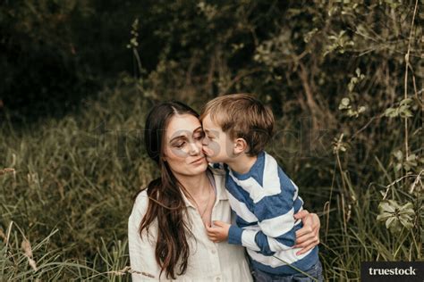 Mother and Son in Nature by Gemma Flay-Hughes - Truestock