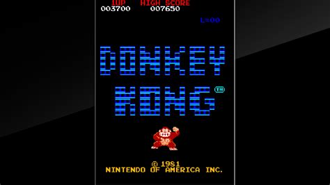 0 Cheats for Arcade Archives DONKEY KONG