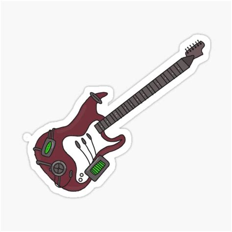 "aesthetic-vsco SALLY FACE GUITAR" Sticker by aesthetic-vsco | Redbubble