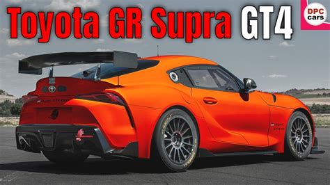 Toyota GR Supra GT4 Race Car For The 2023 Season