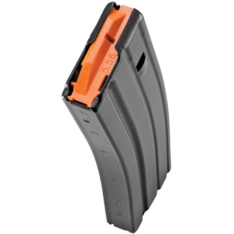 Magazine DURAMAG AR-15 5.56 30Rd Aluminum Black - 4Shooters