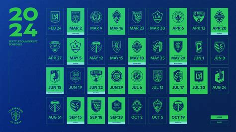 Seattle Sounders Fc 2024 Schedule - Arlen Cacilie