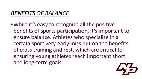 Myths of Sports Specialization - ppt download