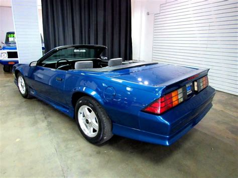 1992 Chevrolet Camaro RS Convertible 92,866 Miles Blue Convertible 5.0L V8 OHV 1 for sale ...