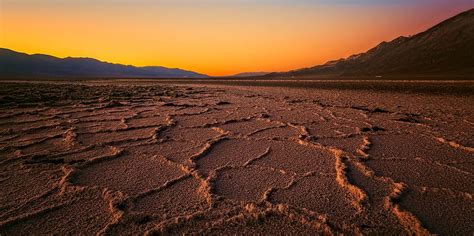 Sunset At Badwater Basin Photograph by May G - Fine Art America