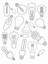 Light Bulb Coloring Page/wall Art  Etsy sketch template