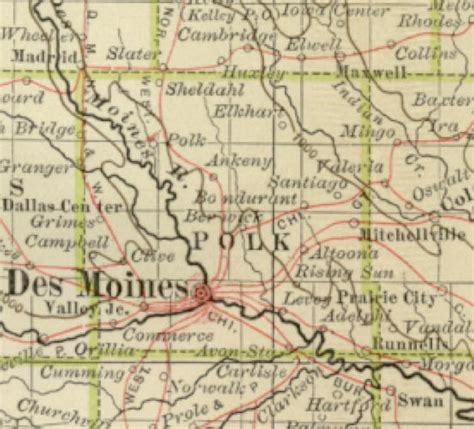 1897 Century Atlas of the State of Iowa