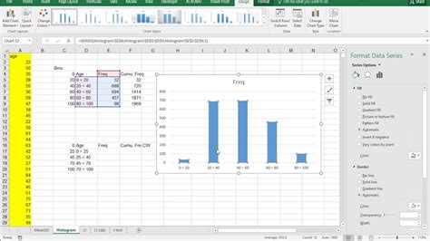 Histogram Excel