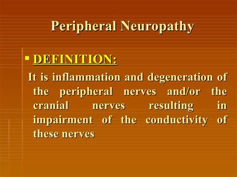 Polyneuropathy