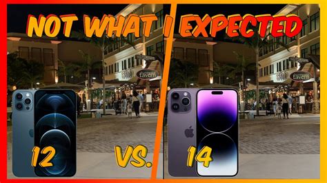 iPhone 12 Pro Max vs iPhone 14 Pro Max | 4K Camera Comparison | Day ...