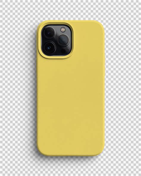 iPhone 14 Pro Case Canary Yellow - Custom Scene