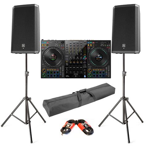 Pioneer DJ DDJ-FLX10 & Speakers | DJ Controller Package