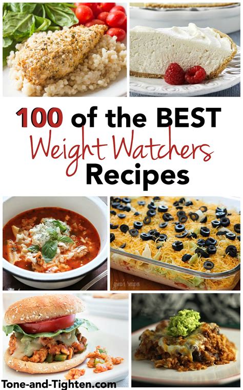 100 of the Best Weight Watchers Recipes